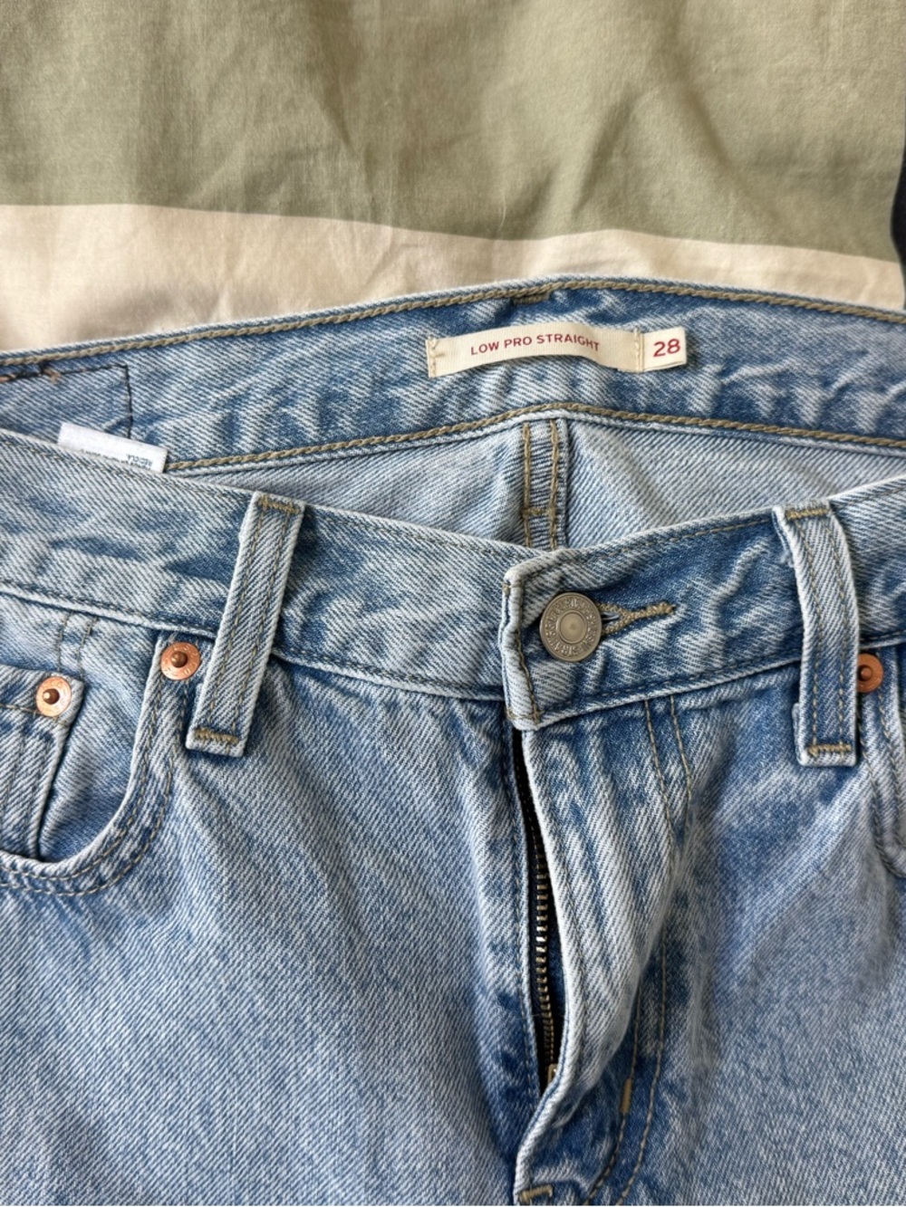 Levi’s Low Pro Straight Jeans